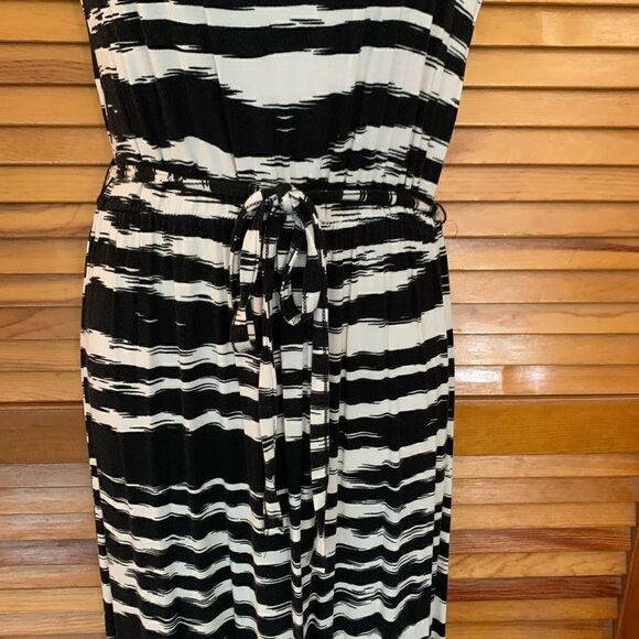 Nice Design History Maxi Dress Super Stretchy Boho Hippie Zebra Pattern - Picture 3 of 7
